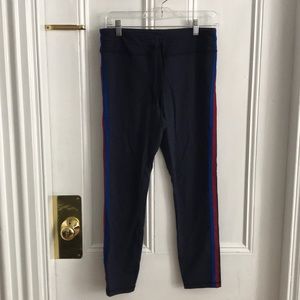 J.Crew Lounge Pants w/ side stripe, size M